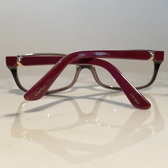 Cartier Glasses Eyeglasses Frames Trinity Melanie - Picture 7 of 8